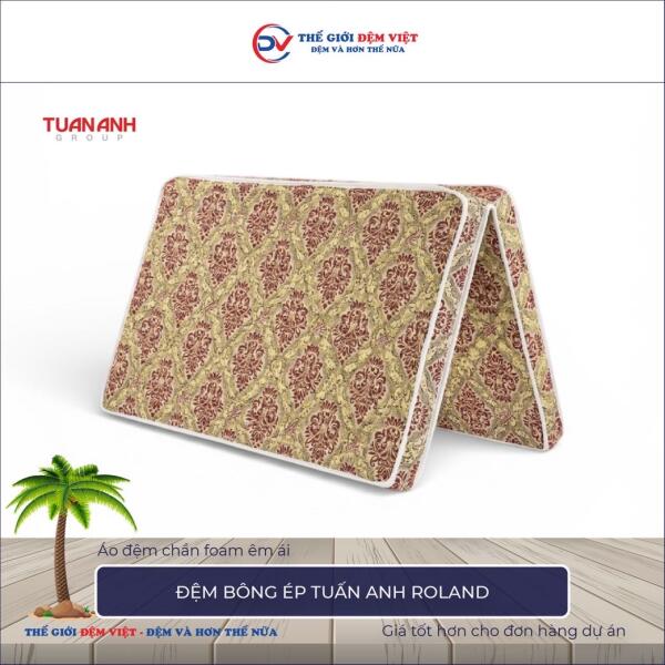 Đệm bông ép Tuấn Anh Roland 1